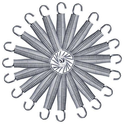 Arlmont & Co. Moguel Universal Fit Steel Springs And Hardware HeavyDuty Galvanized Steel